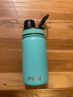 Mira Aqua Stainless Steel Water Bottle with Flip Cap